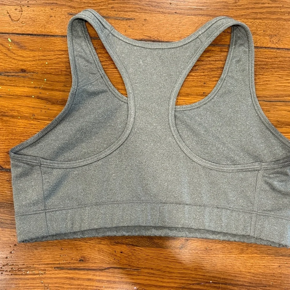 Nike Charcoal Dri-FIT Sports Bra